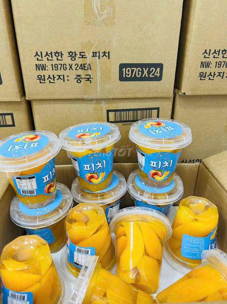 đào ngâm hàn quốc. Mua bán Đồ ăn, thực phẩm và các loại khác tại Quận Gò Vấp Tp Hồ Chí Minh được đăng bởi Dương vũ hình 2