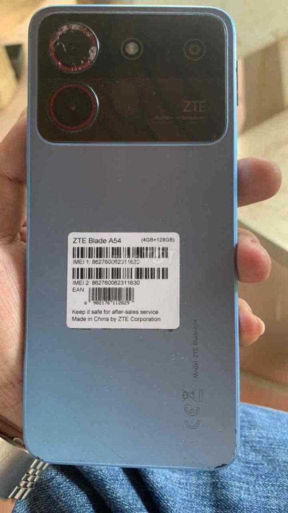 ZTE Blade A54 128GB Xanh Hư hỏng. Mua bán Điện thoại tại Thành phố Thủ Đức Tp Hồ Chí Minh được đăng bởi Trung hình 1