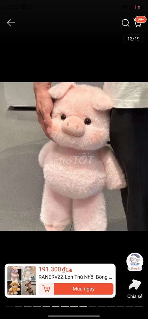 Heo bông hồng size nhỏ. Mua bán Mẹ và bé tại Quận Hà Đông Hà Nội được đăng bởi Tran Linh hình 1