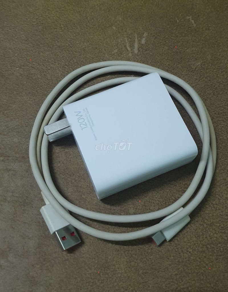 Củ sạc + cáp Xiaomi 120W Trắng chính hãng zin máy. Mua bán Phụ kiện (Màn hình, Chuột...) tại Thành phố Thủ Dầu Một Bình Dương được đăng bởi SJK  hình 1
