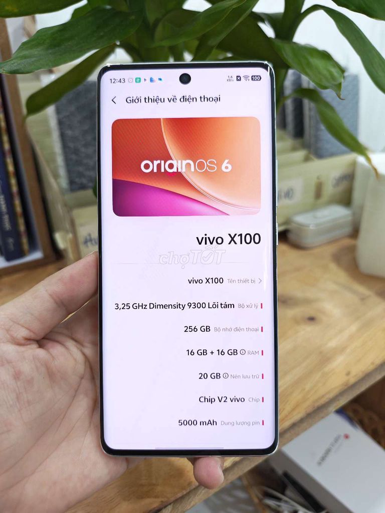 Vivo X100 16/256GB Pin 90 Full Bank. Mua bán Điện thoại tại Quận Gò Vấp Tp Hồ Chí Minh được đăng bởi Vân hình 1