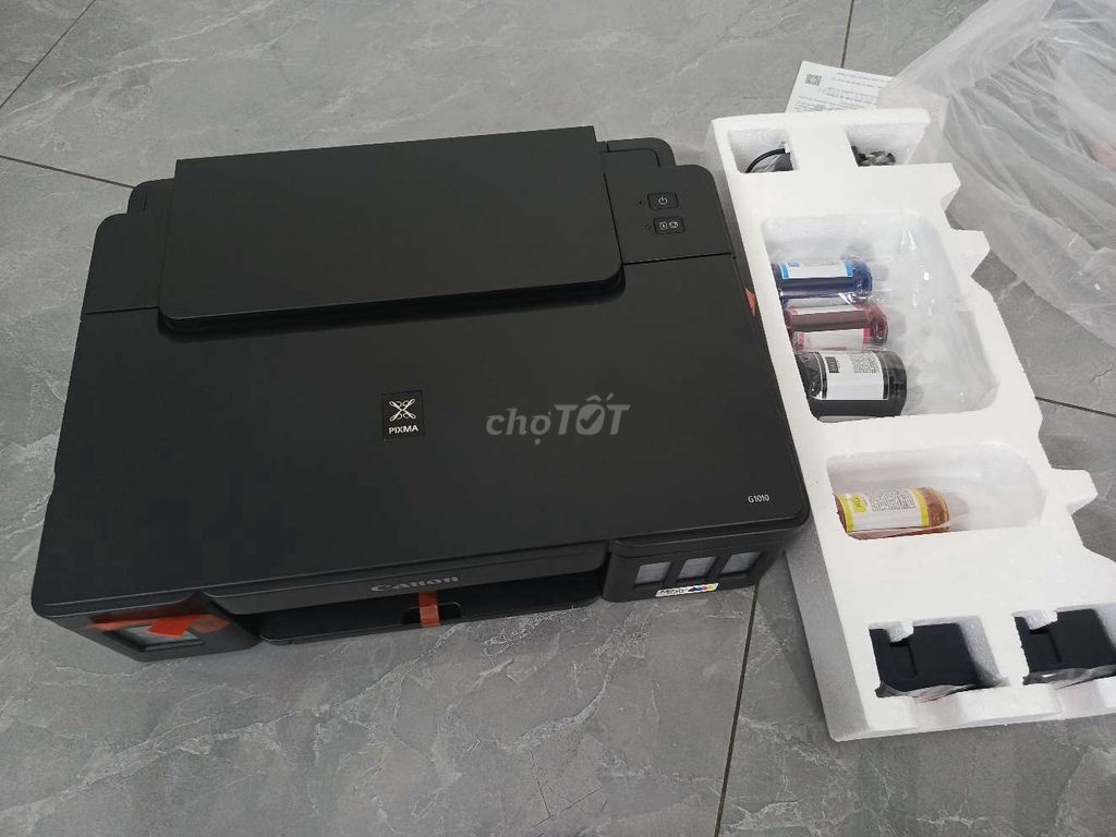 Máy in Canon G1010 Đen. Mua bán Đồ dùng văn phòng tại Huyện Phù Ninh Phú Thọ được đăng bởi PN Computer Bình Phú Phù Ninh hình 1