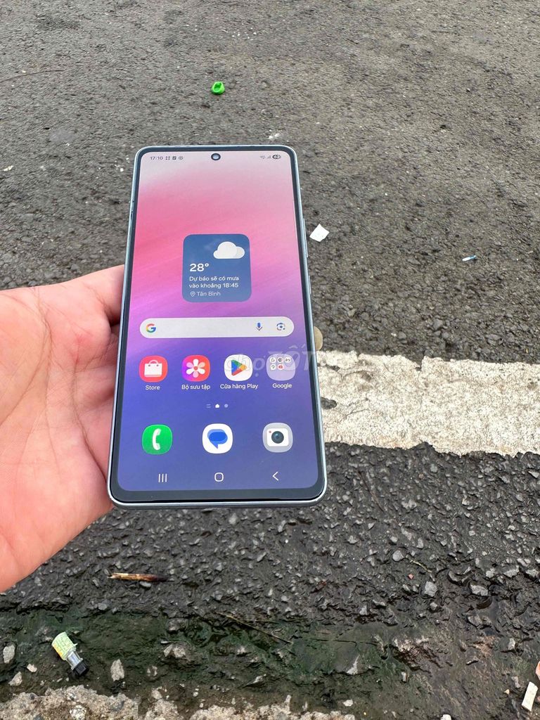 Samsung Galaxy A53 5G Xanh nhạt Đã sử dụng. Mua bán Điện thoại tại Thành phố Đồng Xoài Bình Phước được đăng bởi Ngọc Hân hình 1