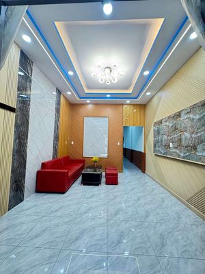 Bán nhà 2/ ngắn liên ấp 2_6 DT:4m*16,5m 1T+lửng 3pn 2w đường 4,5m