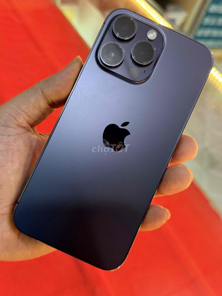 Iphone 14 Pro Max 256Gb Tím VN. zin áp suất. Mua bán Điện thoại tại Thành phố Mỹ Tho Tiền Giang được đăng bởi Sanh Phone hình 1