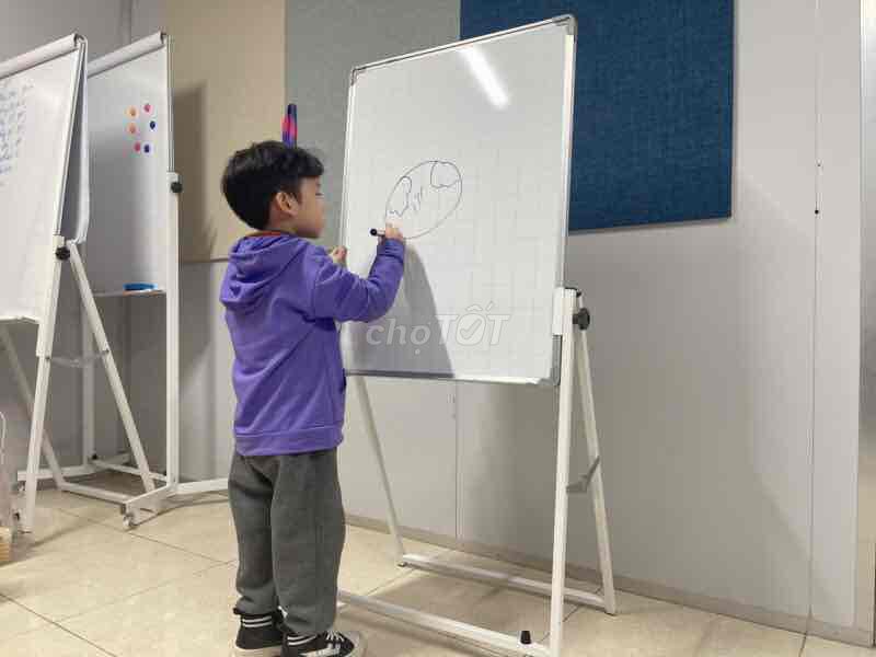 Bảng Flipchart trẻ em-bảng học, vẽ cho bé, 50x70cm