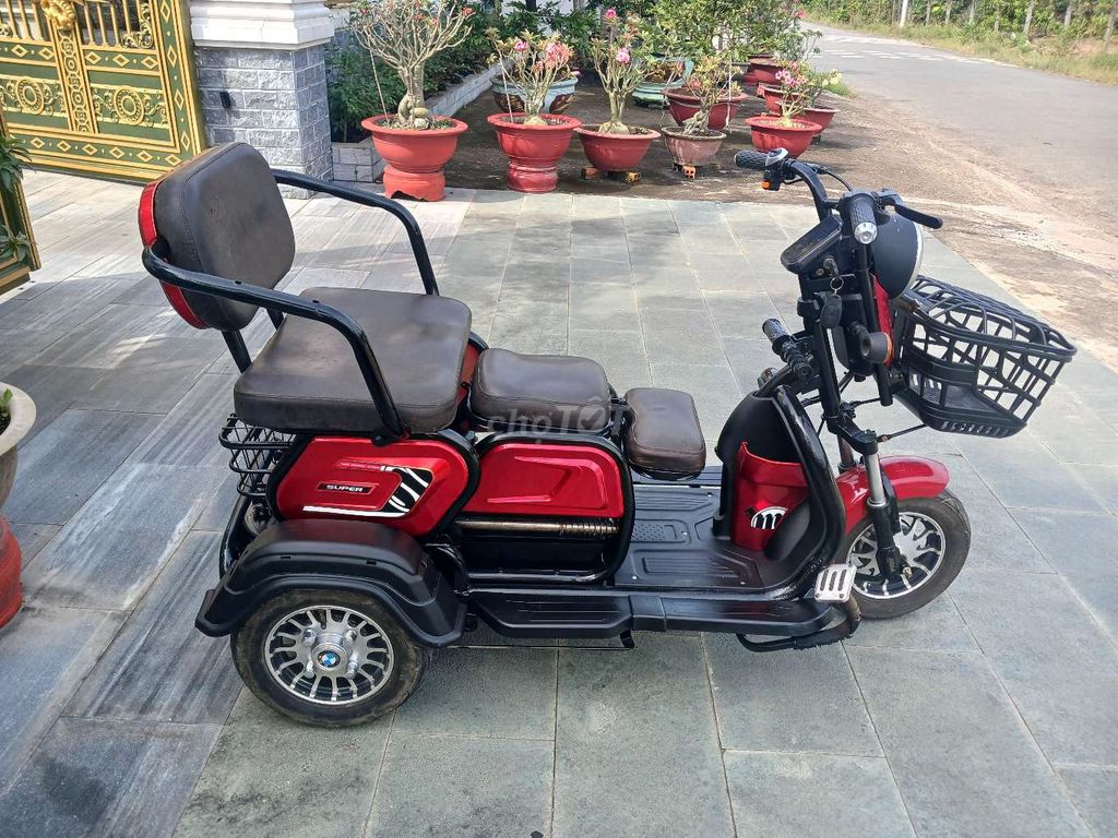 Xe điện 3 bánh còn rất đẹp và tốt gần như mới. Mua bán Xe điện tại Thị xã Bến Cát Bình Dương được đăng bởi Nguyễn Thị ngoan hình 4