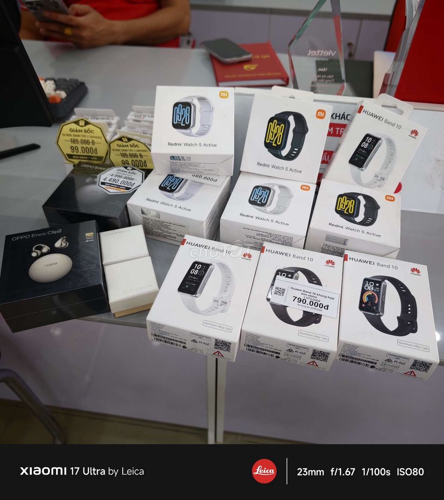HUAWEI BAND 10 VÀ XIAOMI WATXH 5 ACTIVE. Mua bán Thiết bị đeo thông minh tại Thành phố Huế Thừa Thiên Huế được đăng bởi Lâm Nguyễn Store Smartphone and Smartwatch hình 1