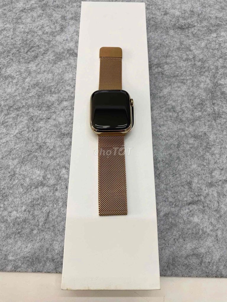 apple watch sr9:45 Thép gold lte Esim dây milan. Mua bán Thiết bị đeo thông minh tại Quận Tân Bình Tp Hồ Chí Minh được đăng bởi Tôn Thất Khánh hình 1