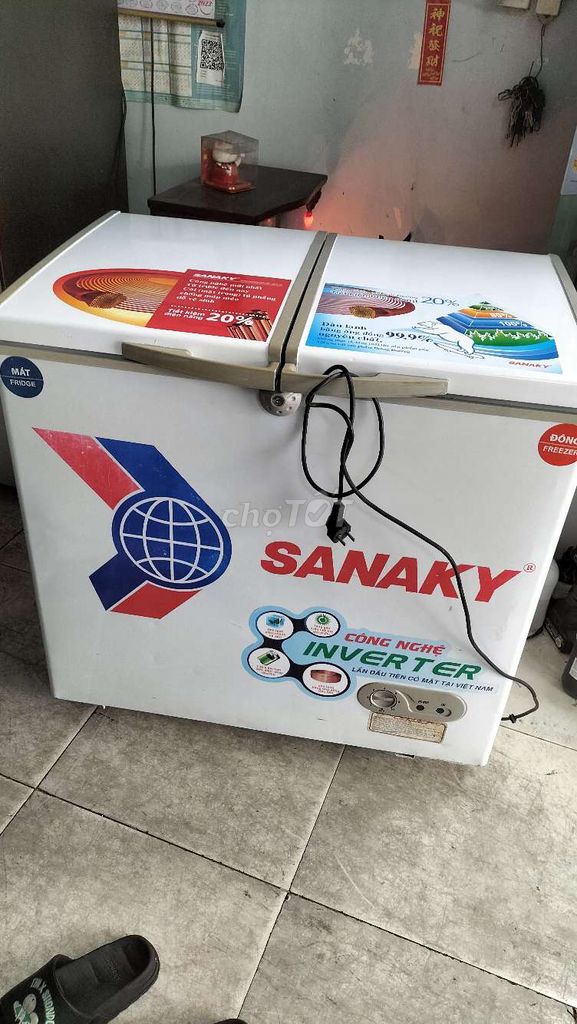 Tủ đông mát Sanaky 200L