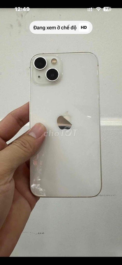 Apple iPhone 13 128GB Trắng 100%. Mua bán Điện thoại tại Quận Phú Nhuận Tp Hồ Chí Minh được đăng bởi HoangAnh 255 hình 1