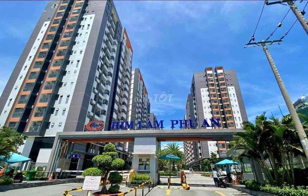 Cho thuê căn hộ Him Lam Phú An 70m2 full nội thất