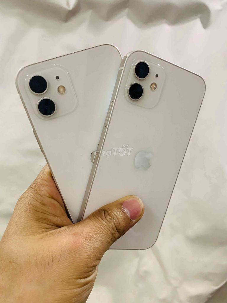 iPhone 12 128GB Quốc tế nguyên zin trắng đẹp 99%