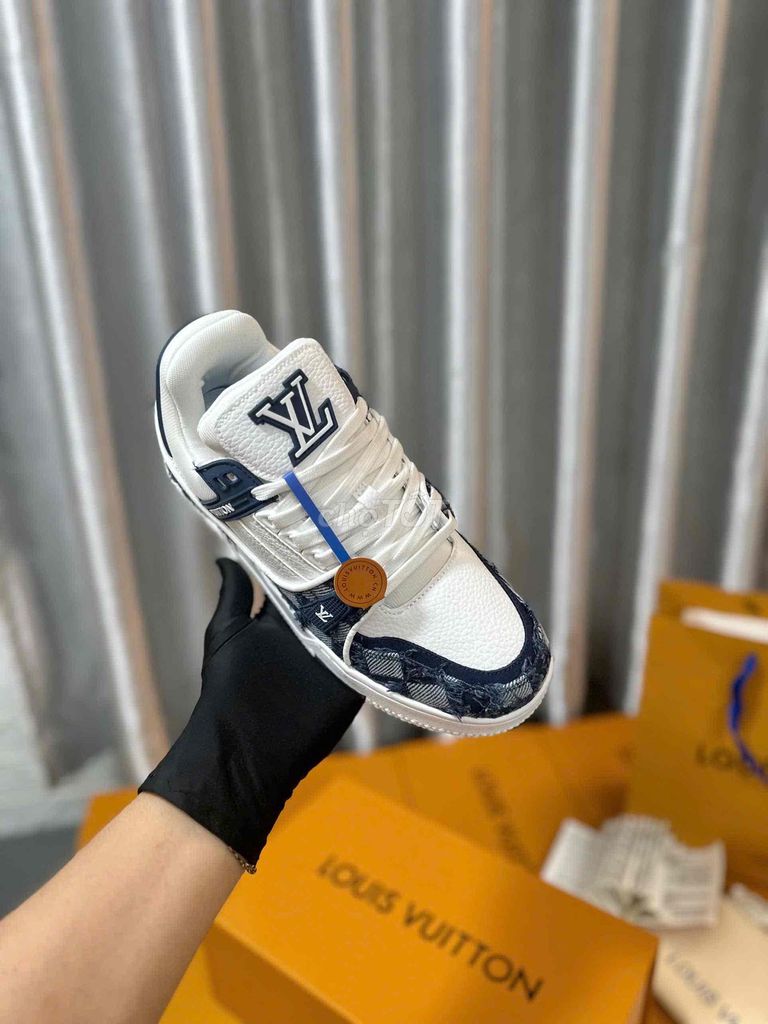 Giày Louis Vuitton LV Trainer Da. Mua bán Giày dép tại Huyện Chương Mỹ Hà Nội được đăng bởi Shop Cường Thịnh Luxury hình 4