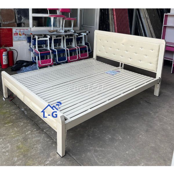 Giường Sắt Giường Sắt Giường Sắt Giường Sắt. Mua bán Giường, chăn ga gối nệm tại Thành phố Biên Hòa Đồng Nai được đăng bởi NỘI THẤT LÂM GIA PHÁT  hình 1