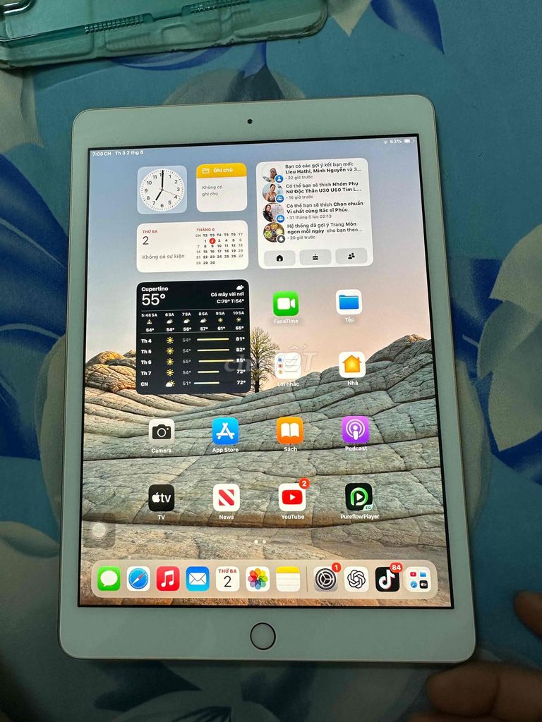 Apple iPad thế hệ 7 32GB Vàng hồng. Mua bán Máy tính bảng tại Thành phố Thủ Đức Tp Hồ Chí Minh được đăng bởi A Quang 73 hình 1