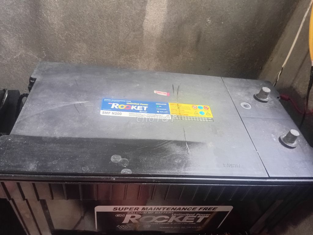 Bán acquy 200ah. Mua bán Đồ chuyên dụng, Giống nuôi trồng tại Huyện Thuỷ Nguyên Hải Phòng được đăng bởi Phúc Bùi hình 1