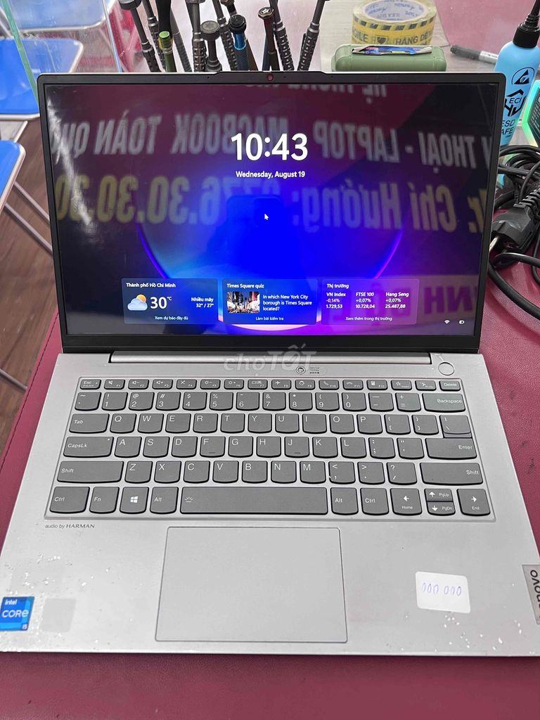 Lenovo 20VA i5-1135G7 8GB/512GB Xám Like New. Mua bán Laptop tại Quận Bình Thạnh Tp Hồ Chí Minh được đăng bởi Hoàng Bằng hình 1