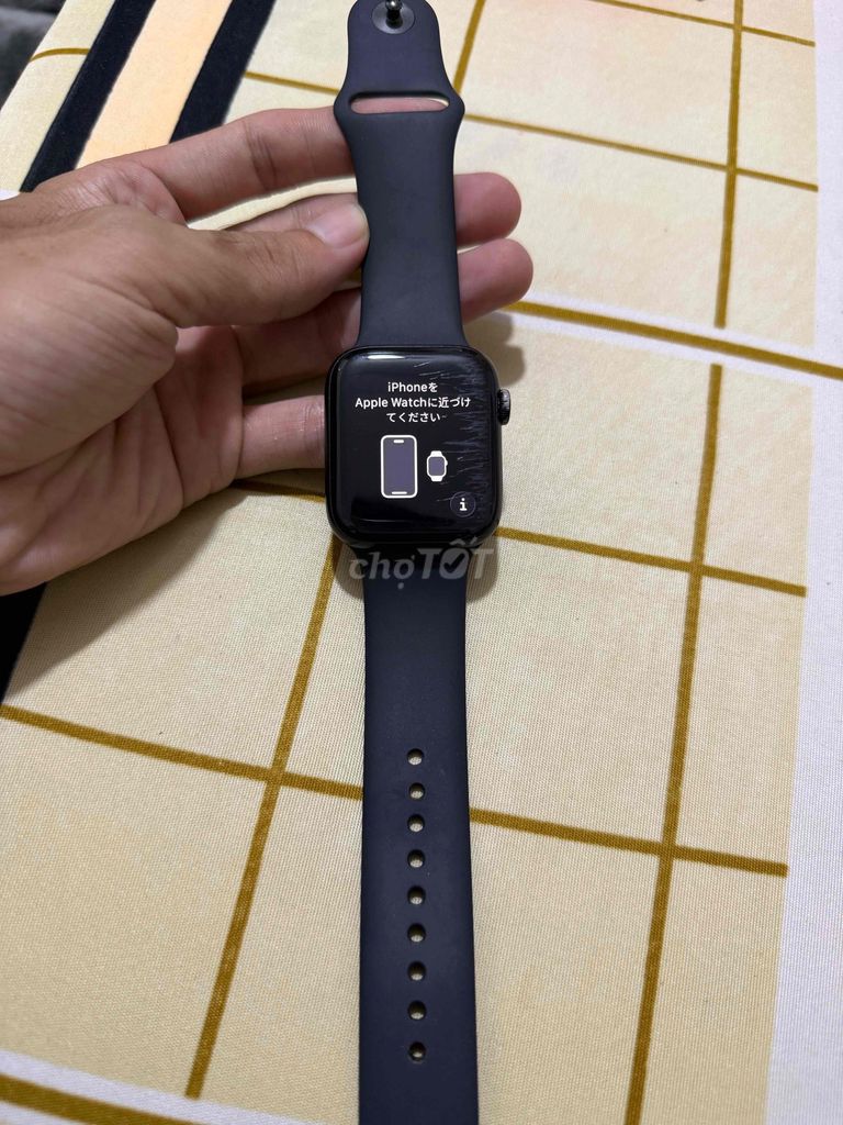 Apple Watch SE 2 44mm Đen Đã sử dụng. Mua bán Thiết bị đeo thông minh tại Quận 12 Tp Hồ Chí Minh được đăng bởi Hoang Minh hình 1