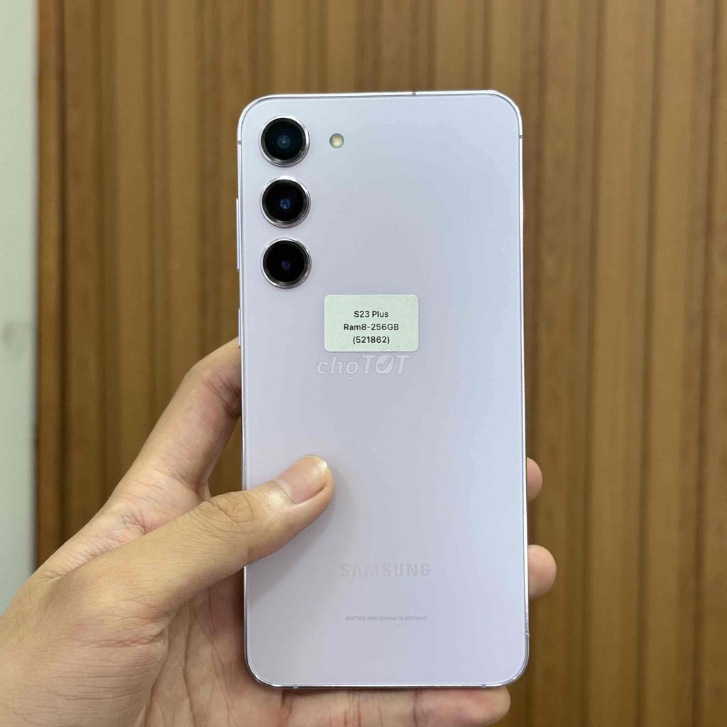 📲 Samsung S23 Plus | Tím | 256GB | 💳 Có trả góp. Mua bán Điện thoại tại Quận Ngô Quyền Hải Phòng được đăng bởi minmobile HP hình 1