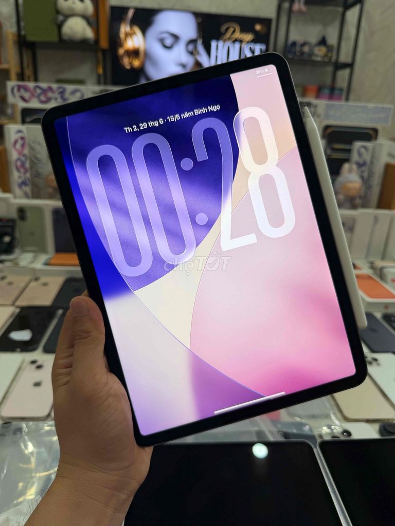 iPad Pro 11" Chip M1 2021 128GB Xám Pin 81 zin. Mua bán Máy tính bảng tại Thành phố Thủ Đức Tp Hồ Chí Minh được đăng bởi Táo Uy Tín Chuyên Cung Cấp Sỉ Và Lẻ Tuyển Công Tác Viên hình 1