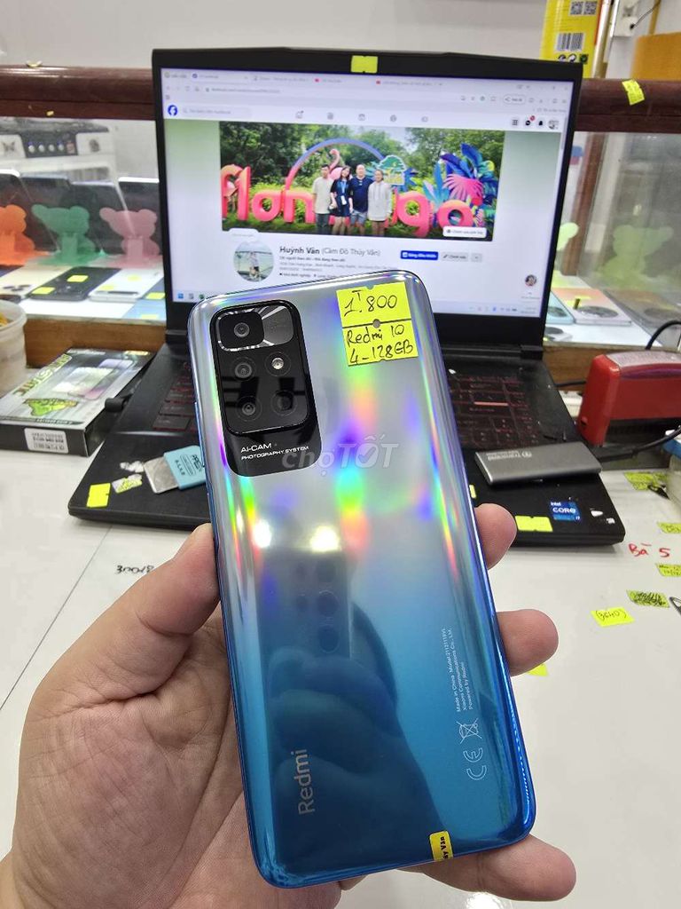 Xiaomi Redmi 10 2022 128GB. Mua bán Điện thoại tại Thành phố Long Xuyên An Giang được đăng bởi Facebook Cầm Đồ Thúy Vân hình 1