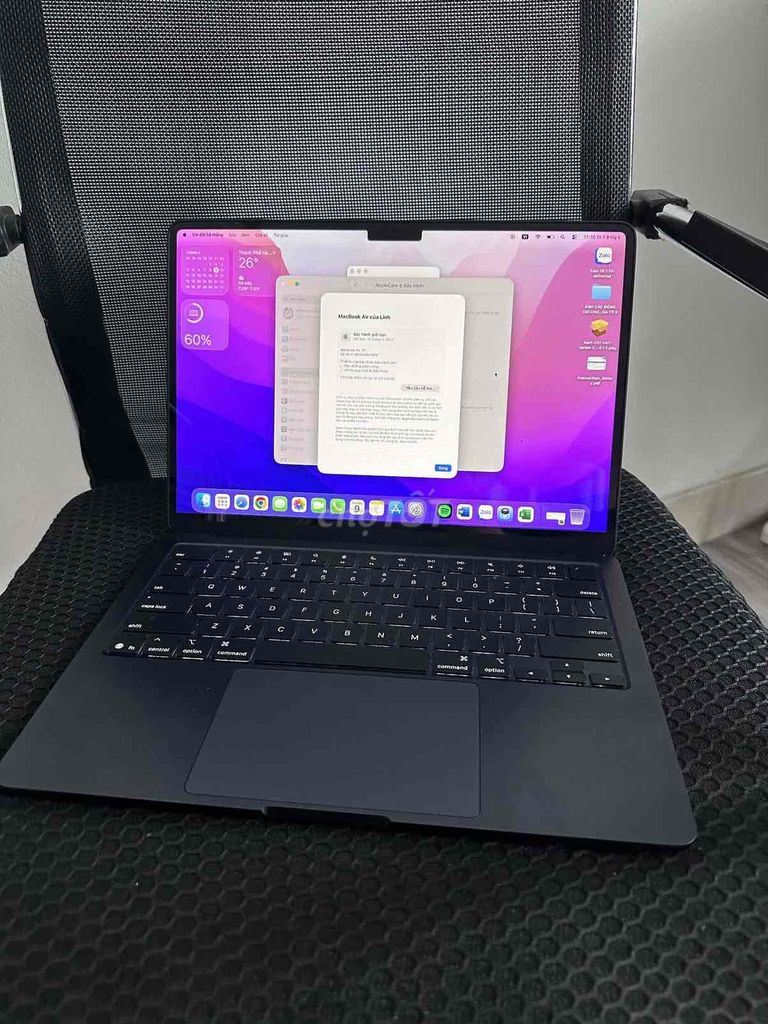 Apple MacBook Air M4 Đen. Mua bán Laptop tại Quận Gò Vấp Tp Hồ Chí Minh được đăng bởi Tín Trần Hoàng hình 1