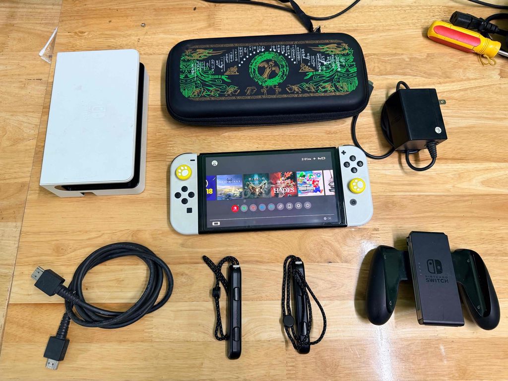 Nintendo Switch OLED 256GB Đã sử dụng. Mua bán Thiết bị chơi game tại Quận Cái Răng Cần Thơ được đăng bởi GAMESTORE 1992 hình 1