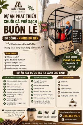 buôn lê coffe logo