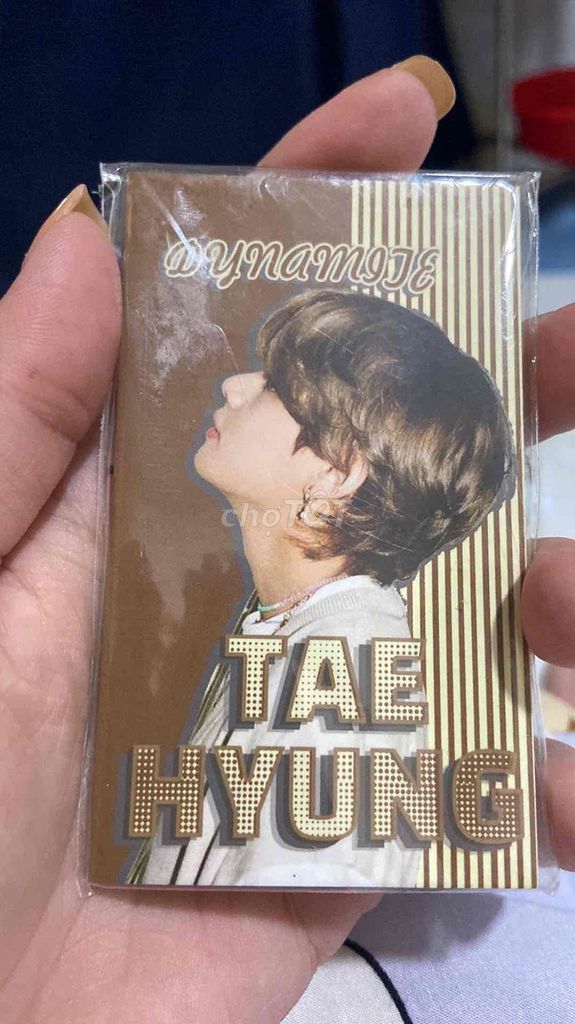 Thẻ ảnh BTS Taehyung Nâu Dynamite. Mua bán Sở thích khác tại Quận 10 Tp Hồ Chí Minh được đăng bởi Trân Phạm hình 1