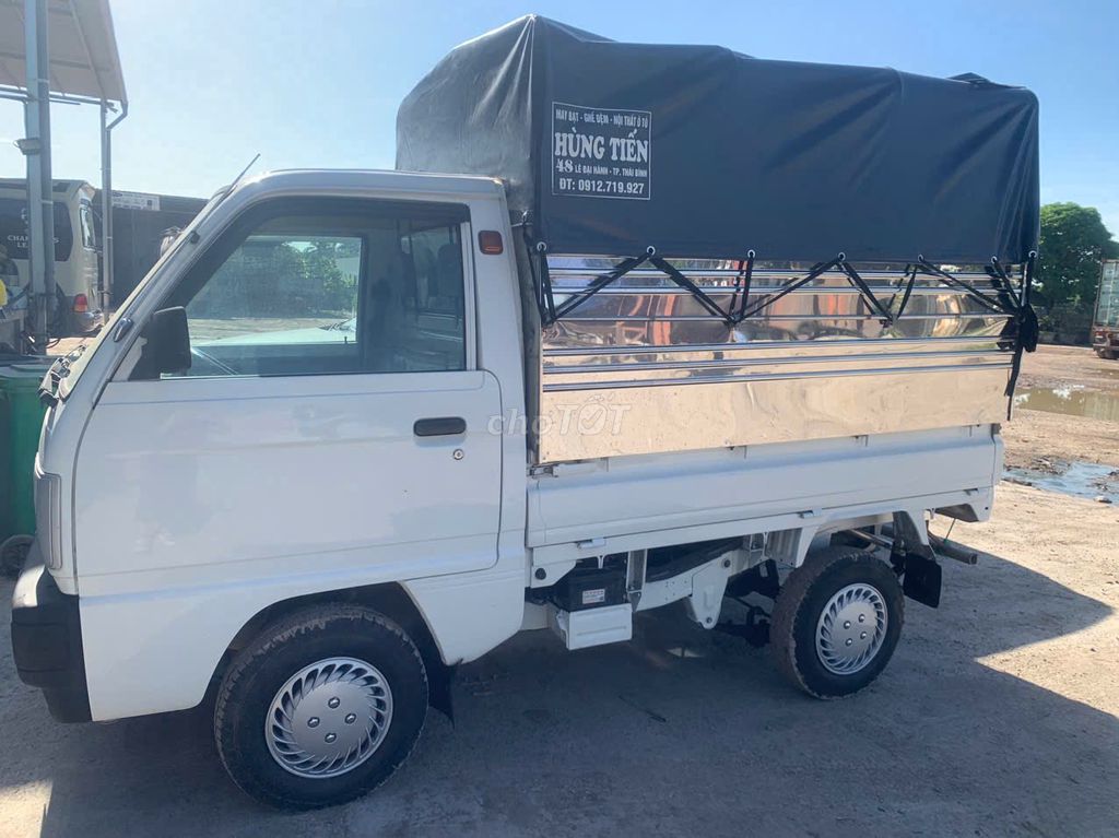 BÁN XE SUZUKI, THÙNG MUI BẠT, MÀU TRẮNG, NĂM 2014. Mua bán Xe tải, xe ben tại Thành phố Thái Bình Thái Bình được đăng bởi vũ quý tưởng hình 2