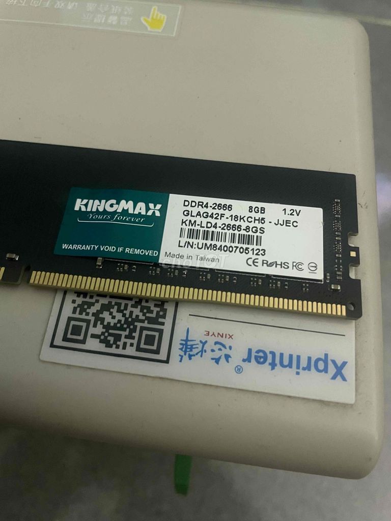 RAM KINGMAX DDR4 8GB 2666MHz Mới. Mua bán Linh kiện (RAM, Card...) tại Thành phố Dĩ An Bình Dương được đăng bởi Trumpcmini hình 1