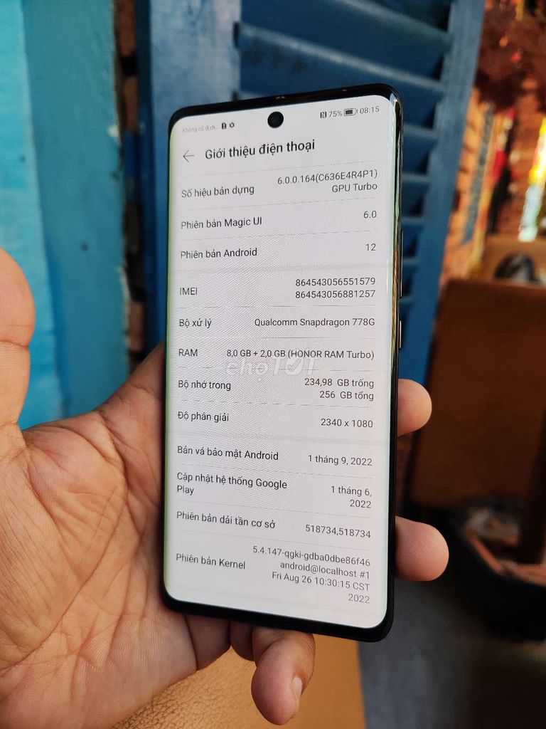 Huawei Honor 50 256GB Đen. Mua bán Điện thoại tại Huyện Cần Giuộc Long An được đăng bởi hiếu hình 1