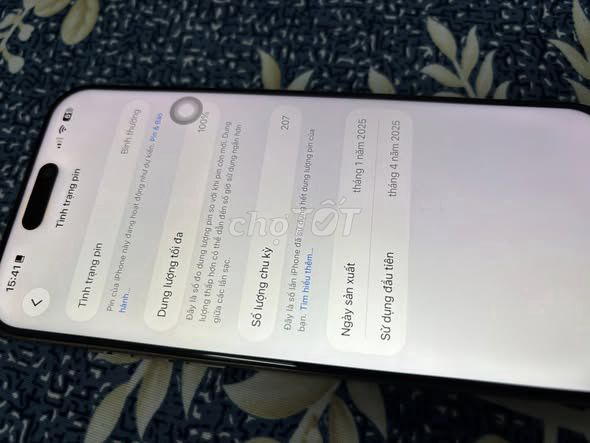 iPhone 16 Pro Max Màn lô. Mua bán Điện thoại tại Quận 1 Tp Hồ Chí Minh được đăng bởi Hội Đồ Điện Tử hình 1
