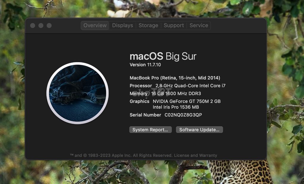 Apple MacBook Pro i7 16GB/512GB 15.4 inch. Mua bán Laptop tại Quận 3 Tp Hồ Chí Minh được đăng bởi Dinh hình 1