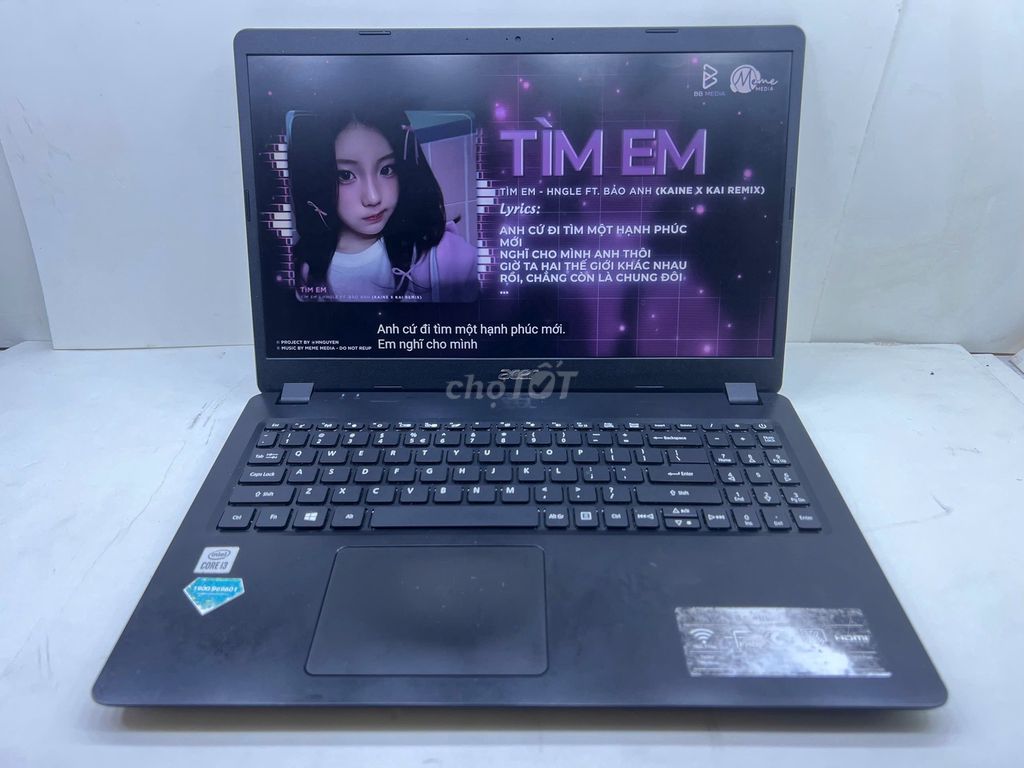 Acer A315-56 i3-1005G1 15.6 inch 8GB/128GB Đen. Mua bán Laptop tại Quận Hà Đông Hà Nội được đăng bởi Máy Tính Anh Nguyên hình 1