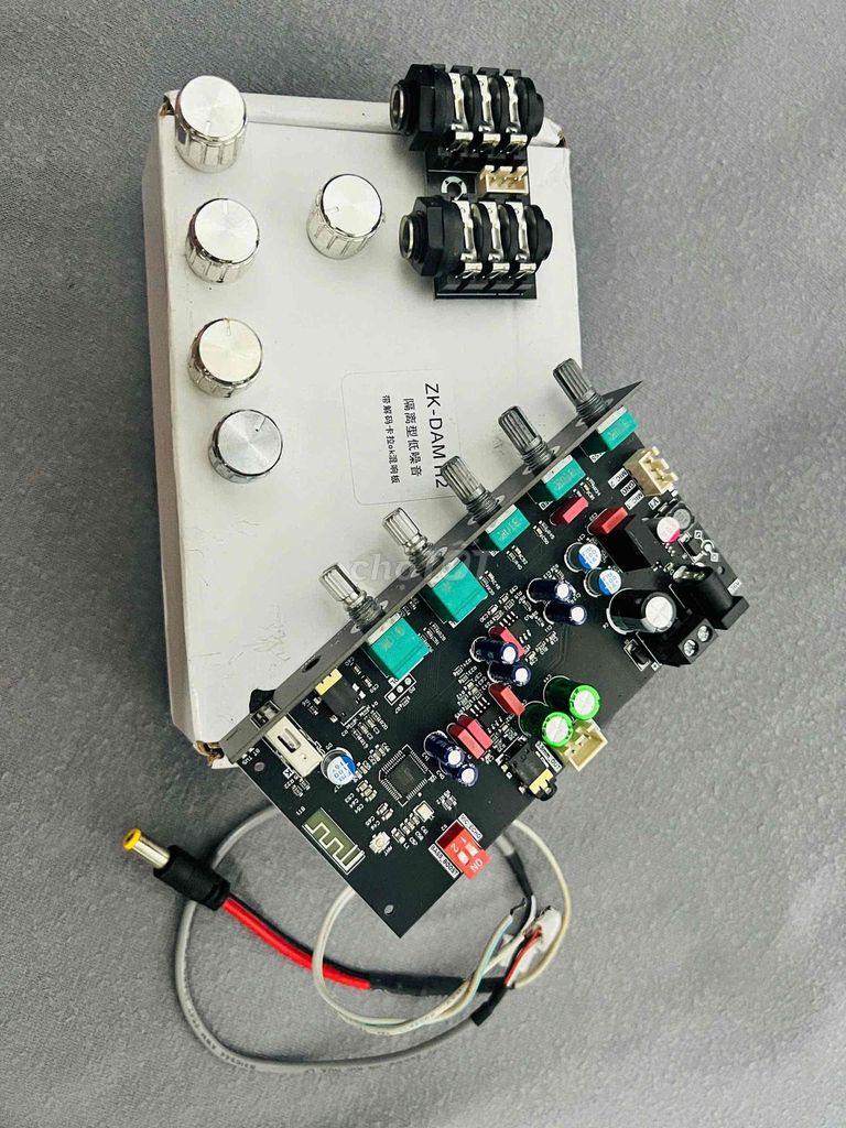 Mạch Karaoke ZK DAM H2 Bluetooth Echo Reverb Đen. Mua bán Tivi, Âm thanh tại Quận 7 Tp Hồ Chí Minh được đăng bởi Thành Đăng hình 1