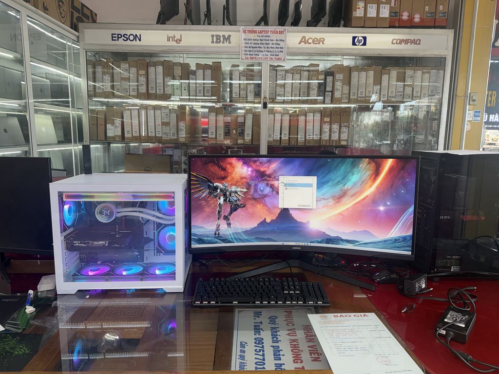 Máy bàn gaming  i5-12400F 16GB VGA 8G New ☘️. Mua bán Máy tính để bàn tại Quận Thanh Khê Đà Nẵng được đăng bởi LAPTOP TUẤN ĐẠT  hình 1