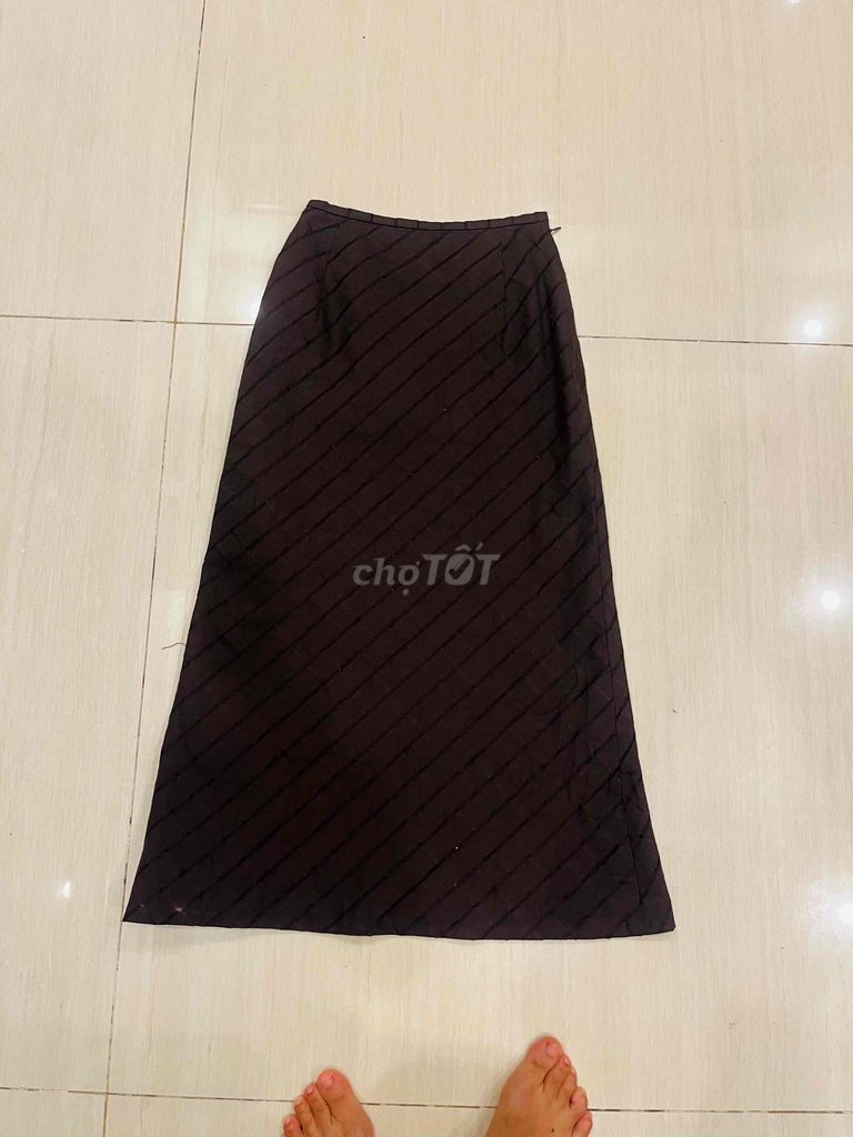Chân váy Nữ Polyester Nâu. Mua bán Quần áo tại Quận Hải Châu Đà Nẵng được đăng bởi Meomeooo hình 1