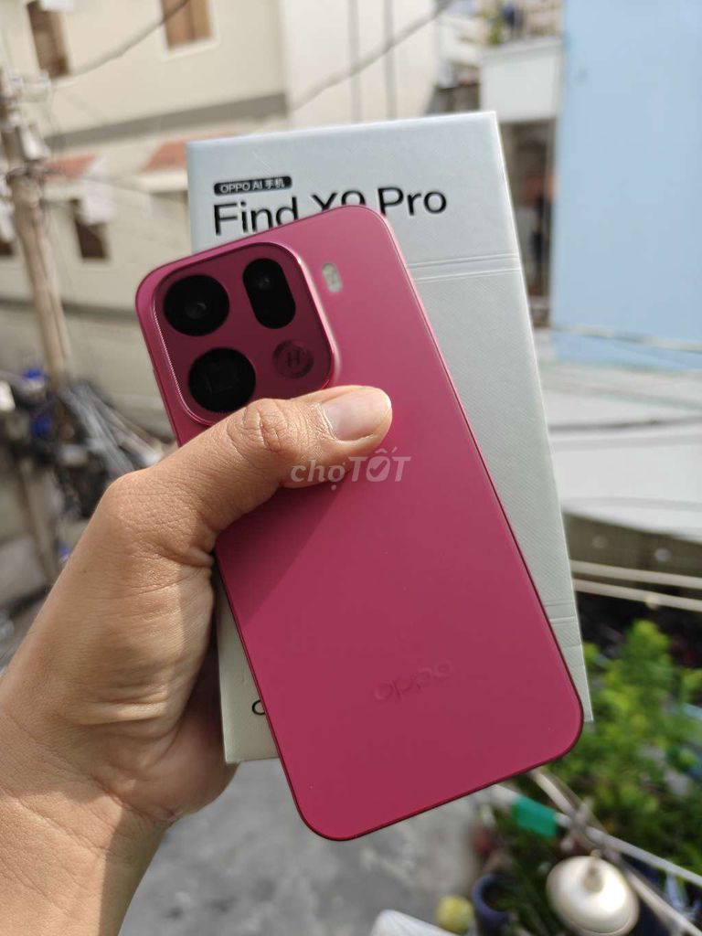 Oppo find x9 pro nội địa 16/512 đỏ keng fullbox. Mua bán Điện thoại tại Quận 5 Tp Hồ Chí Minh được đăng bởi thanh liêm hình 1