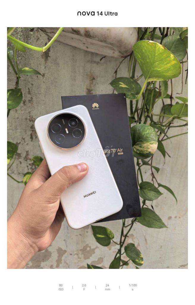 Huawei Mate 70 Air 12/512GB Zin áp, 99%. Mua bán Điện thoại tại Quận 7 Tp Hồ Chí Minh được đăng bởi Minh Thắng hình 1