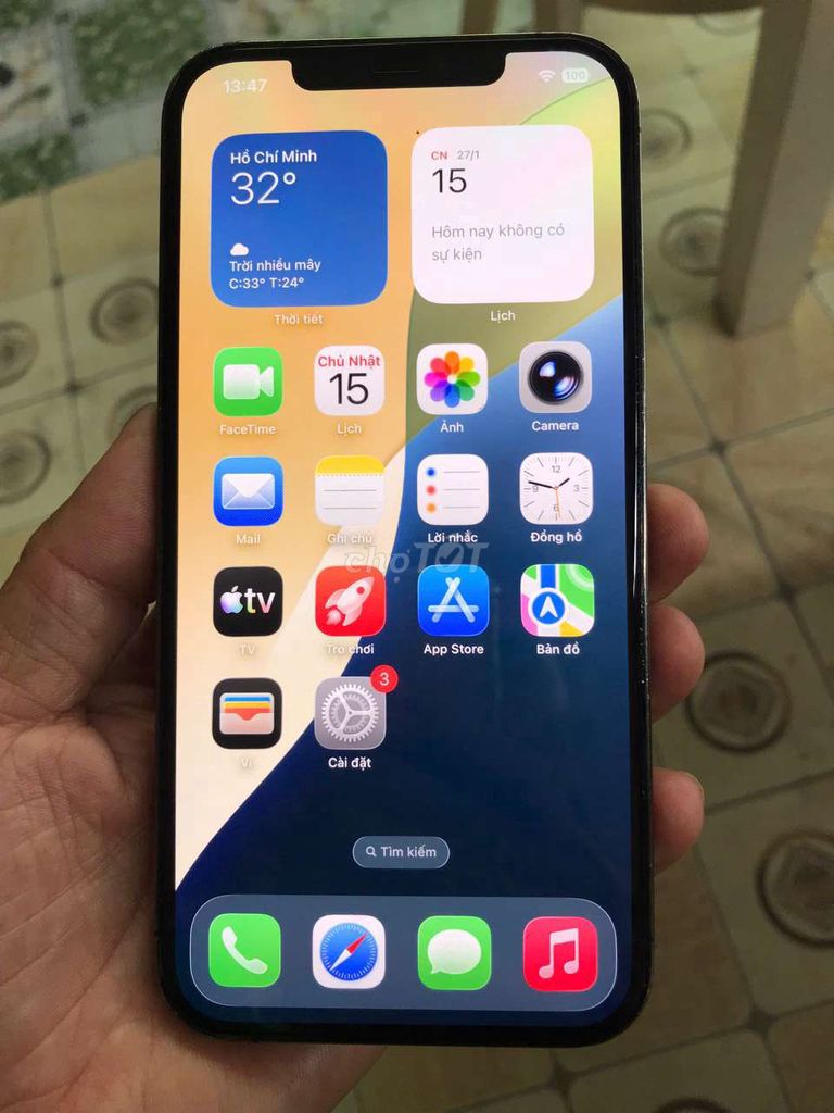 iPhone 12 Pro Max quốc tế 128gb pin 100% màn rin. Mua bán Điện thoại tại Thành phố Mỹ Tho Tiền Giang được đăng bởi QUÍT ĐƯỜNG SIÊU NGỌT  hình 1