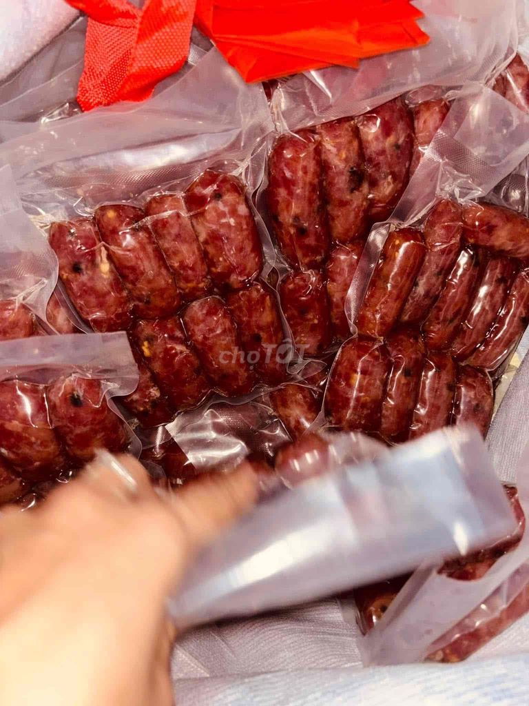 Lạp xưởng 1KG - Cai Lậy Tiền Giang - Nhà làm