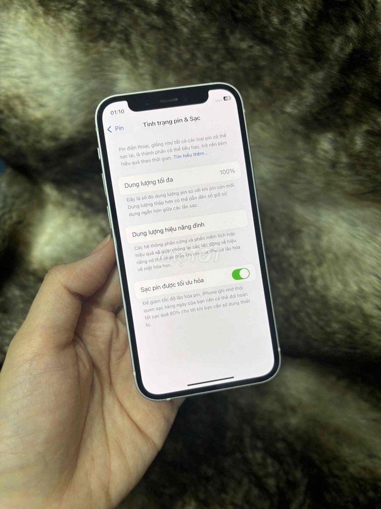 iPhone 12Mini 128G Quốc Tế. Mua bán Điện thoại tại Huyện Hóc Môn Tp Hồ Chí Minh được đăng bởi SIRI STORE HCM hình 5