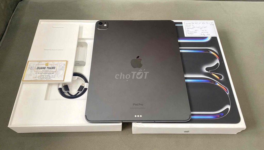 iPad Pro M4-13 inch 256gb Wi-Fi 5G like new mới