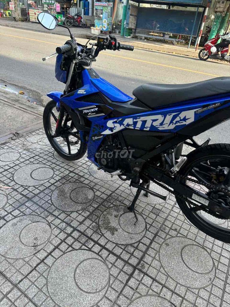 Suzuki Satria 2020 màu Xanh ( có bán trả góp). Mua bán Xe máy tại Thành phố Thuận An Bình Dương được đăng bởi xe máy phước thịnh hình 4