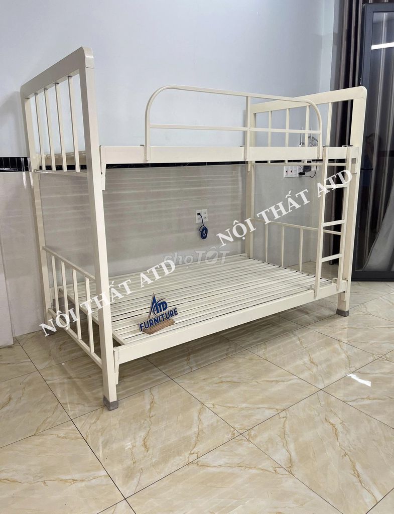GIƯỜNG TẦNG ĐẸP--GIƯỜNG TẦNG SẮT--GIƯỜNG TẦNG RẺ. Mua bán Giường, chăn ga gối nệm tại Quận 5 Tp Hồ Chí Minh được đăng bởi Nhi Nguyen Nội thất ATD hình 1