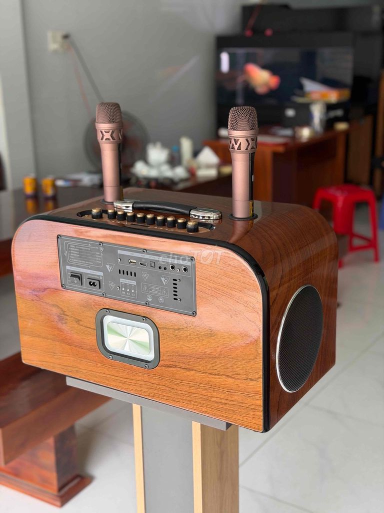 Loa karaoke Gỗ Nâu Âm thanh ấm. Mua bán Tivi, Âm thanh tại Huyện Hóc Môn Tp Hồ Chí Minh được đăng bởi ANH DŨNG  hình 1