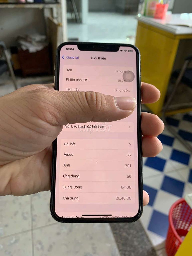 iPhone Xs 64GB Vàng Full. Mua bán Điện thoại tại Thành phố Châu Đốc An Giang được đăng bởi Khê Huỳnh hình 1