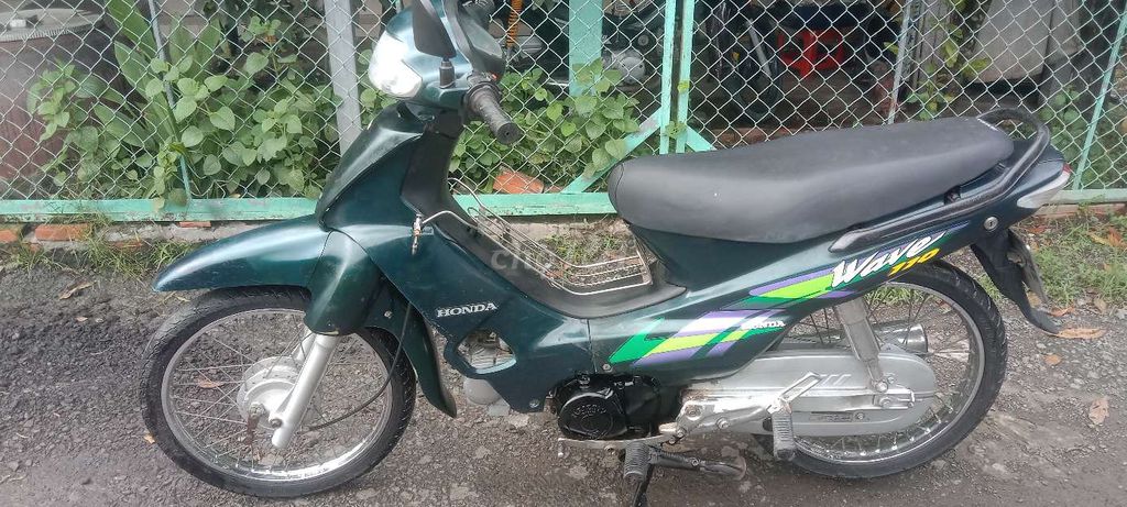 Xe máy Wave 110 đời đầu màu xanh. Mua bán Xe máy tại Huyện Châu Phú An Giang được đăng bởi Hoàng Decal  hình 3